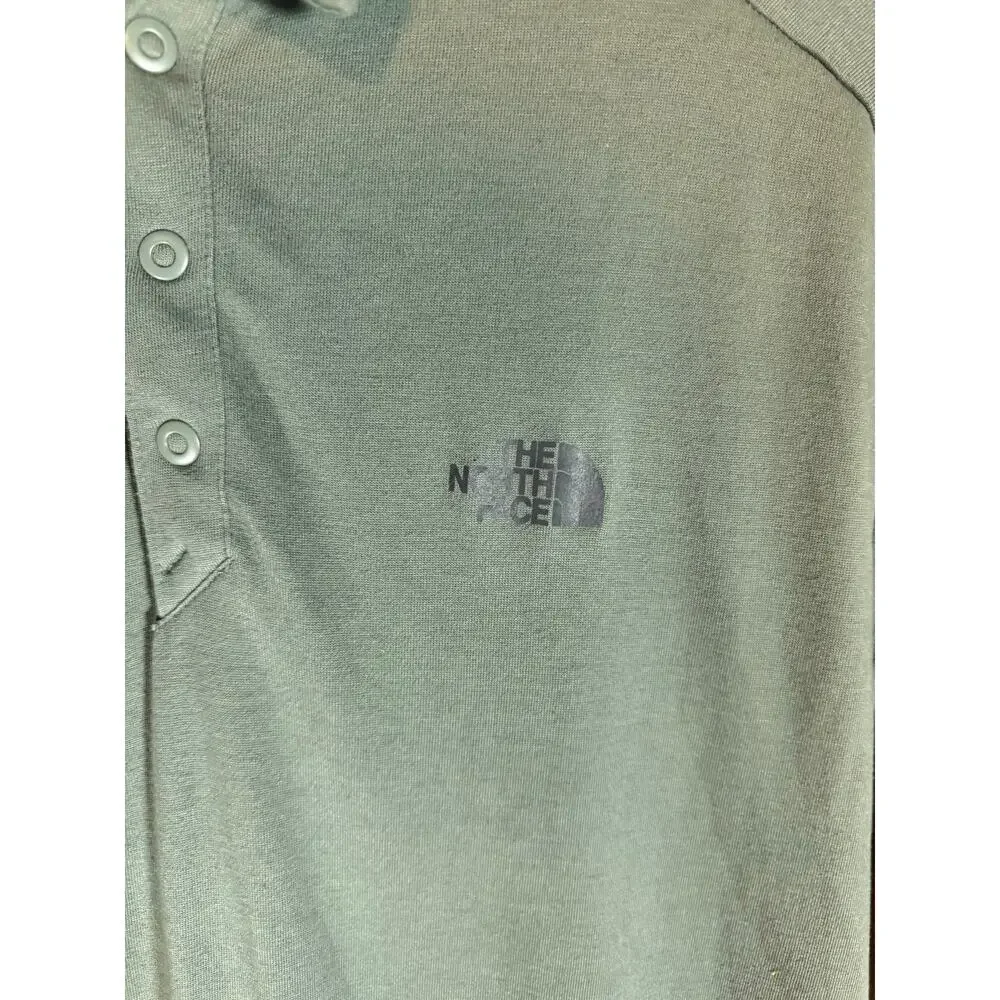 The North Face Men’s XL Green FlashDry Short Sleeve Polo Shirt